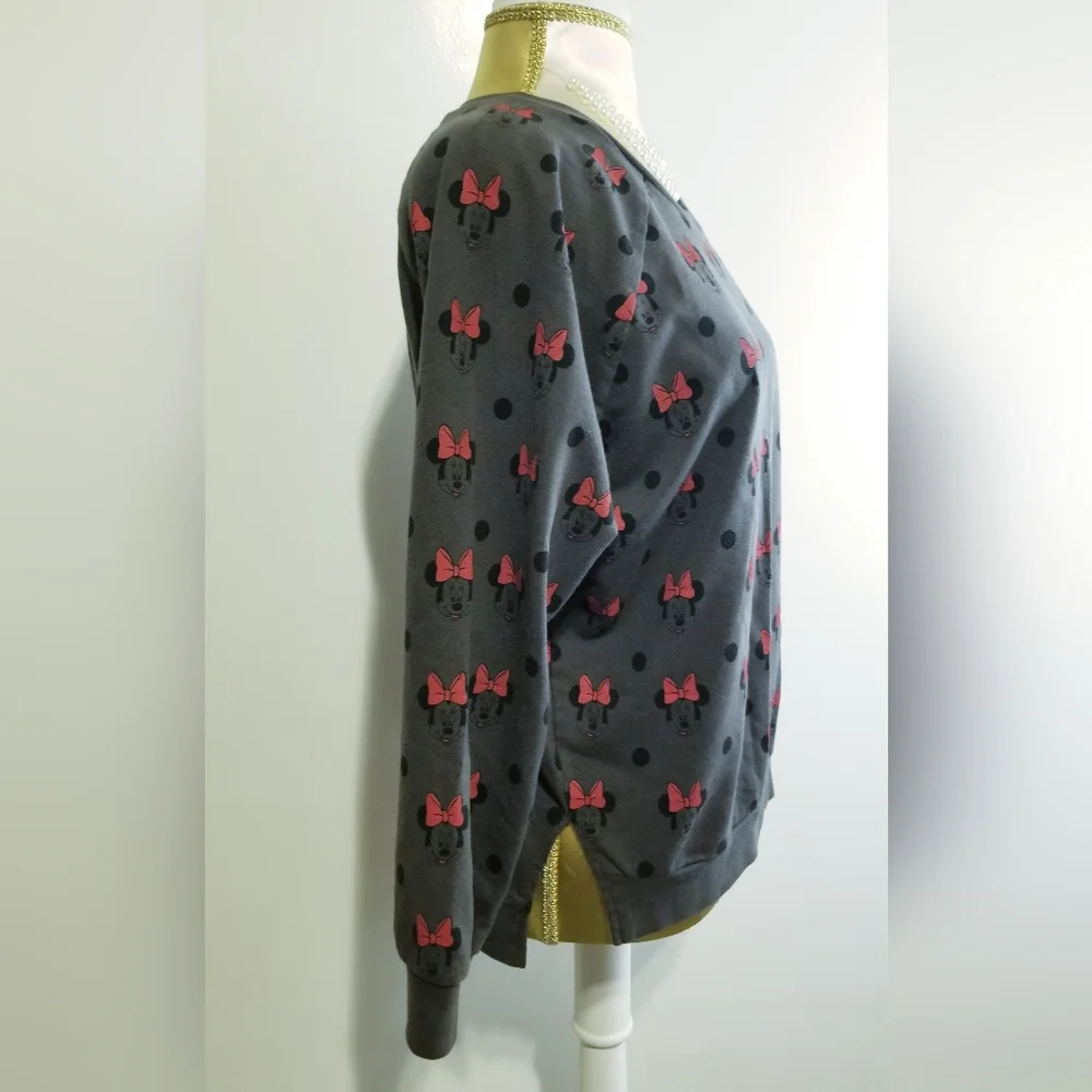 Disney Minnie Mouse Crewneck Sweatshirt - Picture 5 of 11